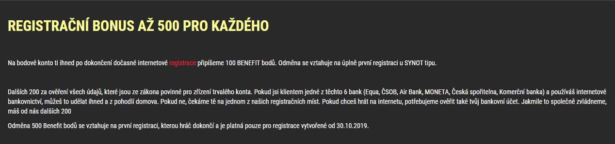 synottip casino Synot tip Bonus